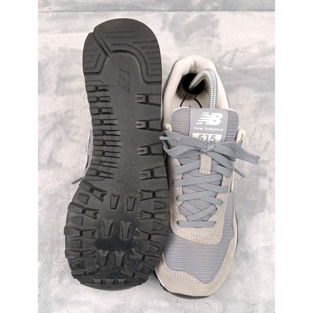 New Balance 515 Men’s 8.5 Gray Suede Classic Running Walking Shoes - Picture 7 of 9